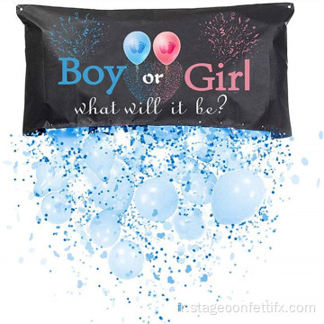 Baby Gender Reveal Balloon Drop Sac
